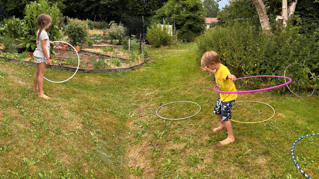 Hula Hoop im Grünen: Hoop Family Allgäu beim Tag der offenen Gartentüre
